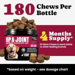 Wuffe Joint Chews for Dogs - 180 Count