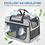 HOVONO Extra Large Rolling Pet Carrier for Dogs & Cats