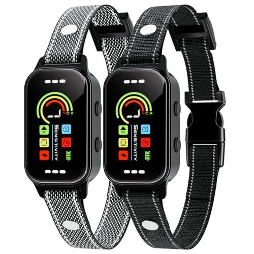 Rechargeable Bark Collar Set for All Dog Sizes