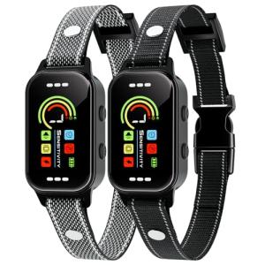 Rechargeable Bark Collar Set for All Dog Sizes