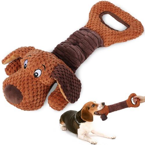 Interactive Squeaky Tug of War Puppy Toy