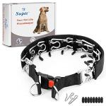 Adjustable Dog Prong Collar with Quick Release
