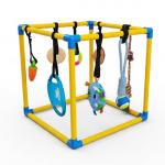 HiNADA Puppy Play Gym with 8 Squeaky Toys