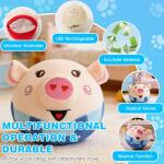 Interactive Rechargeable Squeaky Dog Ball Toy