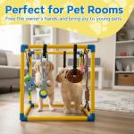 HiNADA Puppy Play Gym with 8 Squeaky Toys