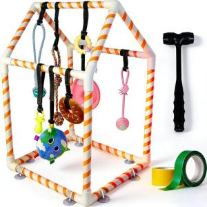 Puppy Play Gym with 8 Fun Hanging Toys