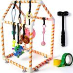 Puppy Play Gym with 8 Fun Hanging Toys