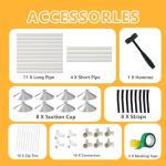 Puppy Play Gym with 8 Fun Hanging Toys