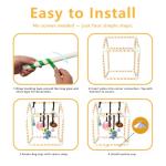 Puppy Play Gym with 8 Fun Hanging Toys