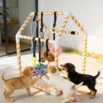 Puppy Play Gym with 8 Fun Hanging Toys