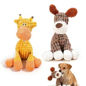 Durable Plush Squeaky Dog Toy for All Sizes