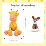 Durable Plush Squeaky Dog Toy for All Sizes