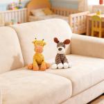 Durable Plush Squeaky Dog Toy for All Sizes