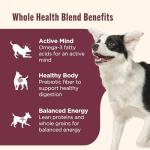 Salmon & Veggies Brown Rice Dry Dog Food 26 lb