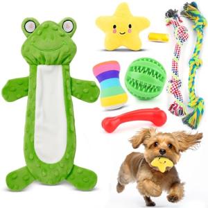 8 Pack Puppy Toys for Small Dogs