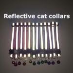 Reflective Breakaway Cat Collars with Bells - 6 Pack