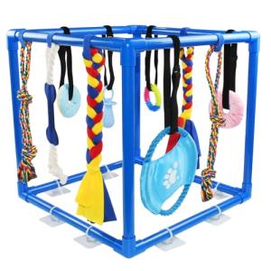 Interactive Puppy Play Gym with 10 Toys