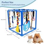 Interactive Puppy Play Gym with 10 Toys