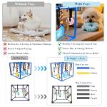 Interactive Puppy Play Gym with 10 Toys