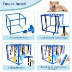 Interactive Puppy Play Gym with 10 Toys