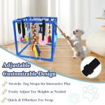 Interactive Puppy Play Gym with 10 Toys