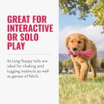 Kong Wubba Puppy Toy in Fun Colors