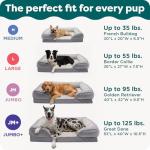 Furhaven Jumbo Cooling Gel Dog Bed - Granite Gray