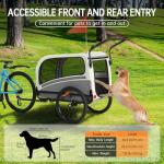 Dog Bike Trailer & Stroller for Easy Travel