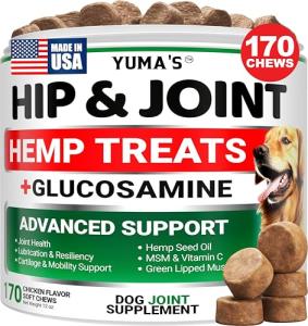 YUMA's Hemp Hip & Joint Chews for Dogs