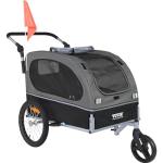 VEVOR Dog Bike Trailer & Pet Stroller 2-in-1
