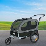 VEVOR Dog Bike Trailer & Pet Stroller 2-in-1