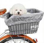 Soft Dog Bike Basket Liner - Easy Installation