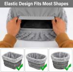 Soft Dog Bike Basket Liner - Easy Installation