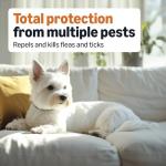 Flea and Tick Treatment for Small Dogs, 3-Pack