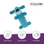Mini Loofa Dog Toy - 6 Inch (Assorted Colors)