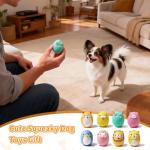 Squeaky Puppy Toys - Interactive Rubber Balls