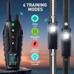 Dog Shock Collar for 2 Dogs with Light