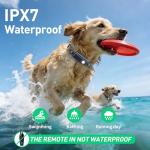 Dog Shock Collar for 2 Dogs with Light