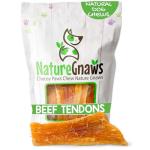 Nature Gnaws Beef Tendons for Heavy Chewers 5-Pack