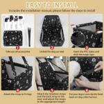 Portable Dog Car Seat for Small to Medium Pets