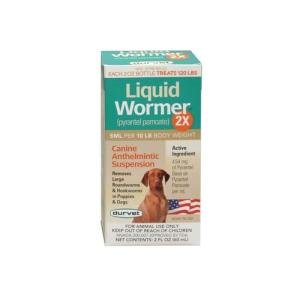 Durvet Wormer Liquid for Puppies, 2-Ounce