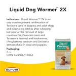 Durvet Wormer Liquid for Puppies, 2-Ounce