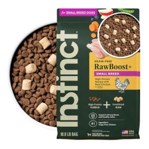 Instinct Raw Boost Small Breed Dog Food 10 lb
