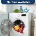 Plush Dog Squeaky Toys - Ocean Animal Set