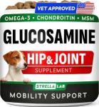 Chicken Flavor Joint Health Chews for Dogs - 120 Ct