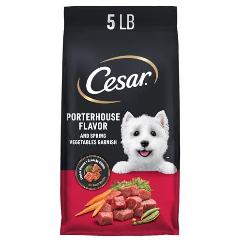Cesar Small Breed Dry Dog Food, Porterhouse Flavor