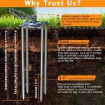 Heavy-Duty Dog Tie Out Cable and Stake 30FT