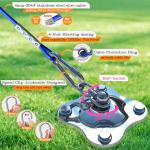 Heavy-Duty Dog Tie Out Cable and Stake 30FT