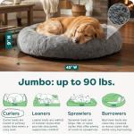 Furhaven 45" Donut Dog Bed for Large Dogs