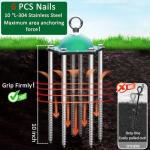 Dog Tie Out Cable and Stake with 360° Swivel